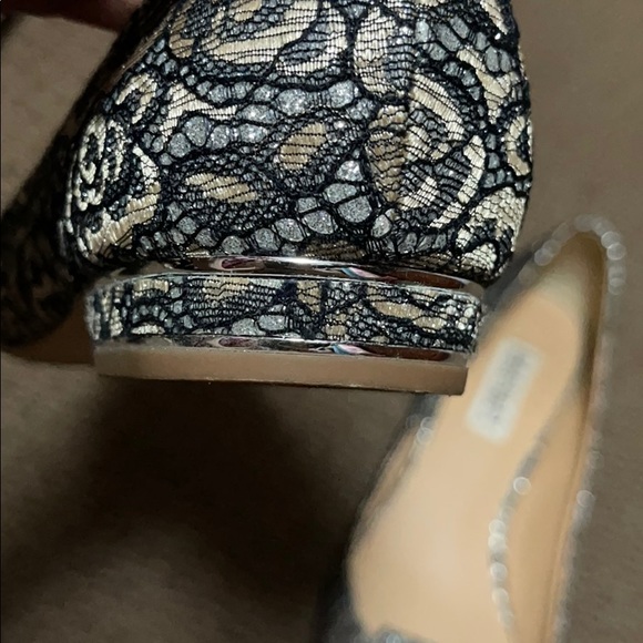 Badgley Mischka Valeria Crystal Embellished Flat - Picture 6 of 8